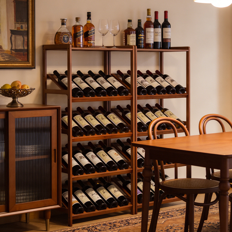 Luxe hoogwaardig wijnrek, retr - Food Storage In Cabinets recensie en prijs